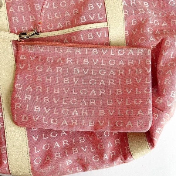 BVLGARI ✨Logomania Sophia Tote with Pouch NWT - Picture 15 of 15